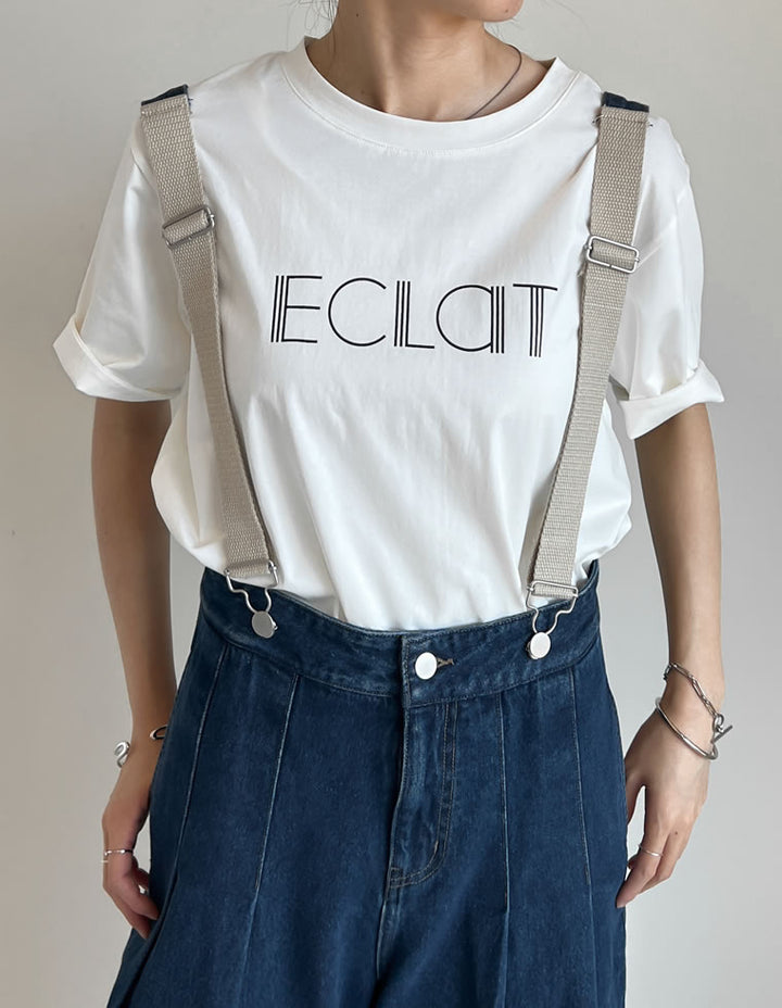 【TIME SALE 25%OFF ¥3,498⇒¥2,623】[2025 SUMMER COLLECTION][接触冷感]配色スリーブ半袖ロゴTシャツ[mb] トップス 人気レディースファッション通販 リエディ