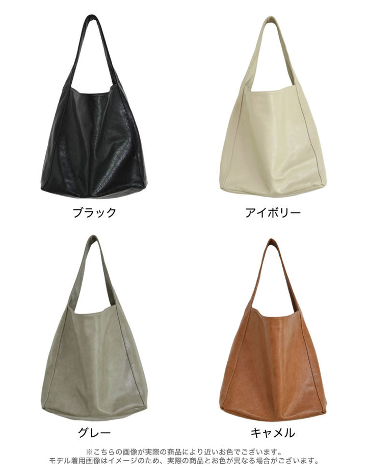 [2025 SUMMER COLLECTION]フェイクレザースクエアワンショルダーバッグ バッグ 人気レディースファッション通販 リエディ