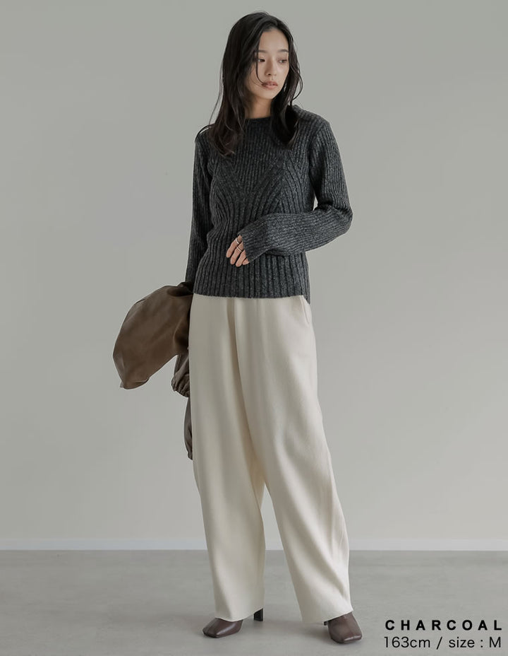 ミックスニットビスチェ見えトップス トップス 人気レディースファッション通販 リエディ