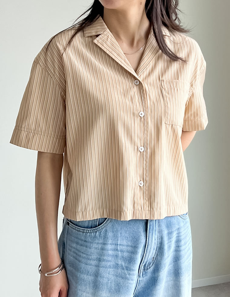 ☆新品未使用☆マルチストライプトップス 夏長マルチストライプシャツ（7202261）｜men（メンズ）｜小泉アパレル