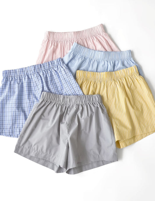 【TIME SALE 35%OFF ¥3,747⇒¥2,435】選べる柄or無地ブロードイージーショートパンツ[mb] パンツ 人気レディースファッション通販 リエディ