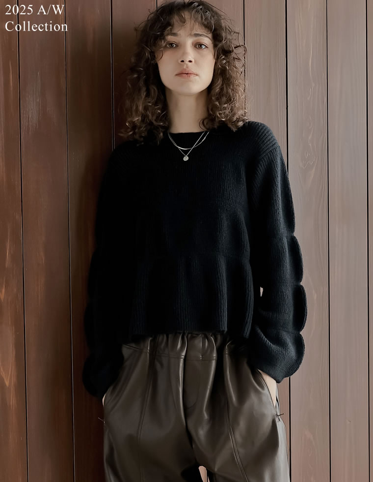 ギャザーニットトップス - トップス通販 | 人気レディースファッション