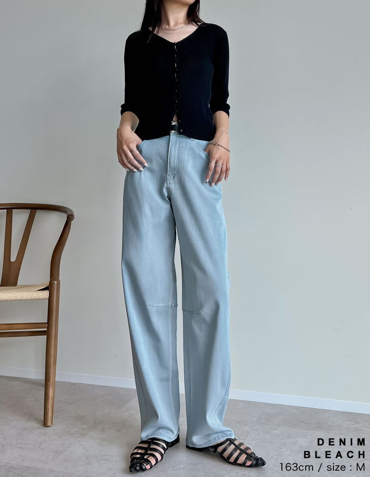 エアリーストレッチバレルレッグパンツ - パンツ通販 | 人気レディース