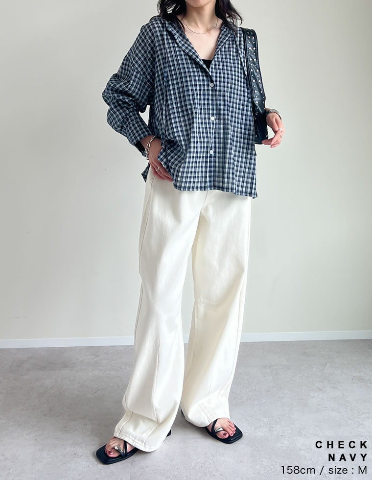 ...co_hk様　オーダー専用ページ ENIM BY VICKY】シアーフラワーコード刺繍トップス≪手洗い可能