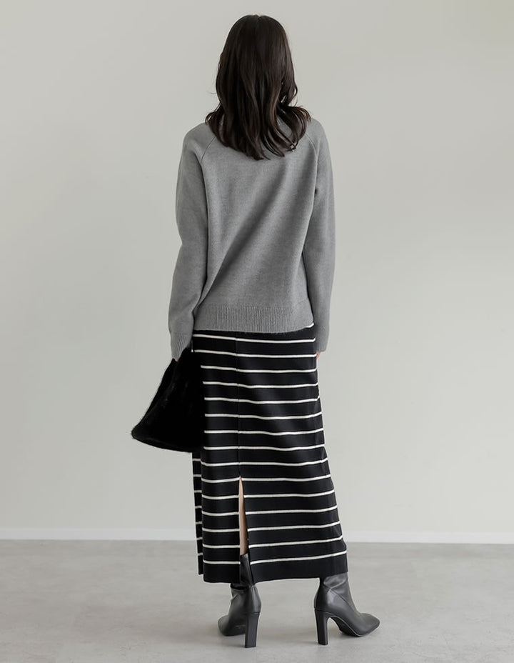 [2025AW COLLECTION]アルパカタッチVネックニットプルオーバー トップス 人気レディースファッション通販 リエディ