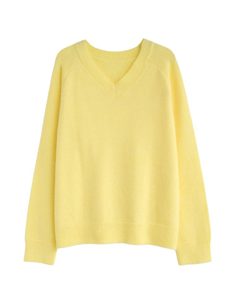 アルパカタッチVネックニットプルオーバー - トップス通販 | 人気