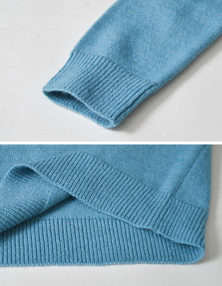 [2025AW COLLECTION]アルパカタッチVネックニットプルオーバー トップス 人気レディースファッション通販 リエディ