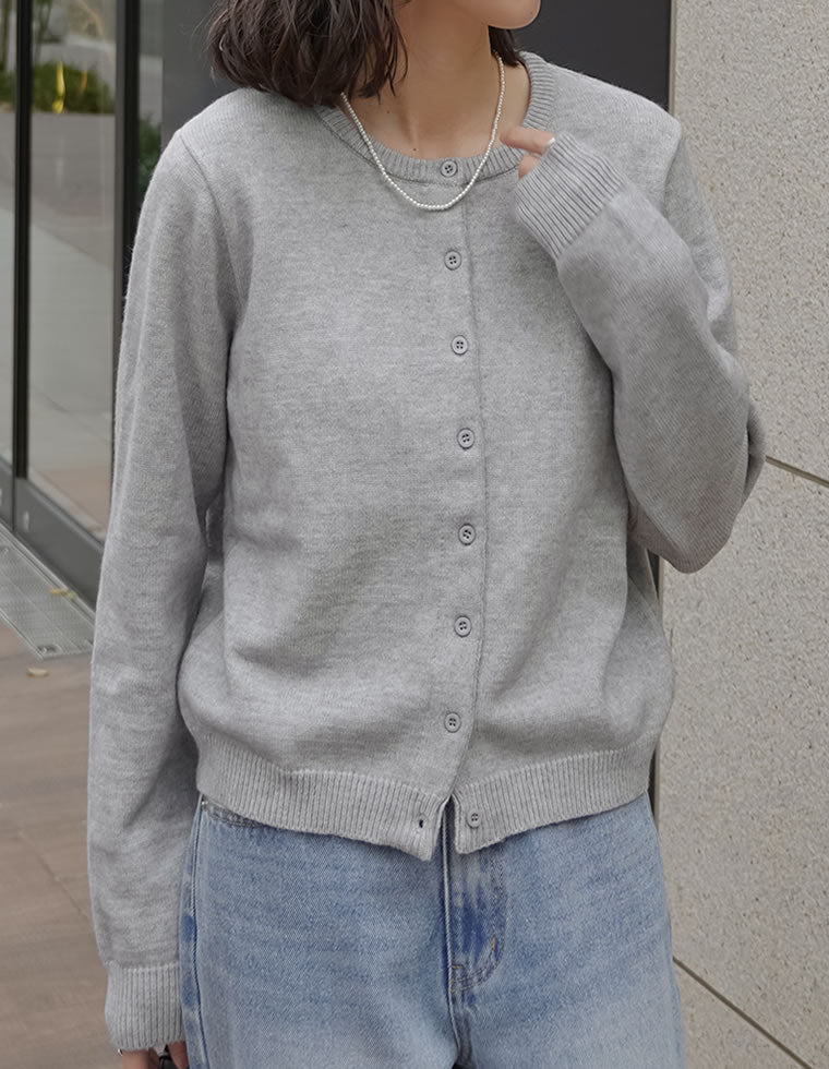 配色アルパカタッチニットカーディガン - トップス通販 | 人気