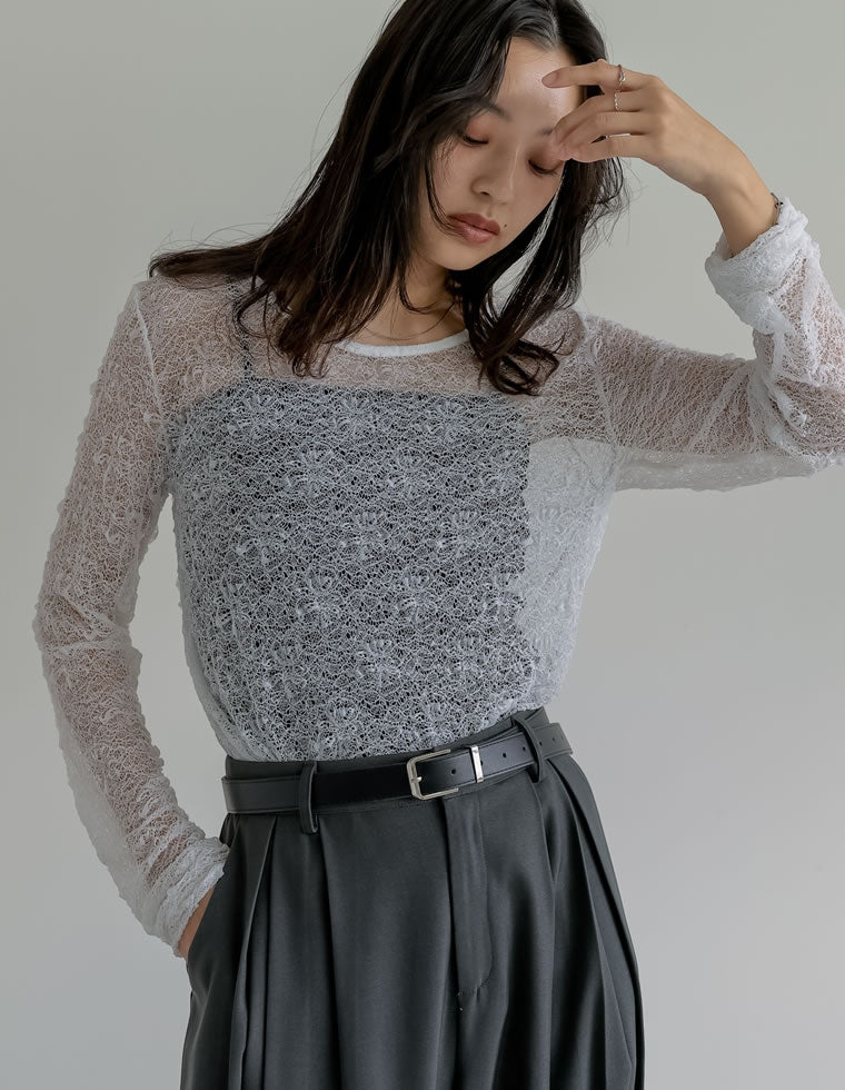 RED Valentino シアーレーストップス ストレッチシアーレーストップス - トップス通販 | 人気レディース