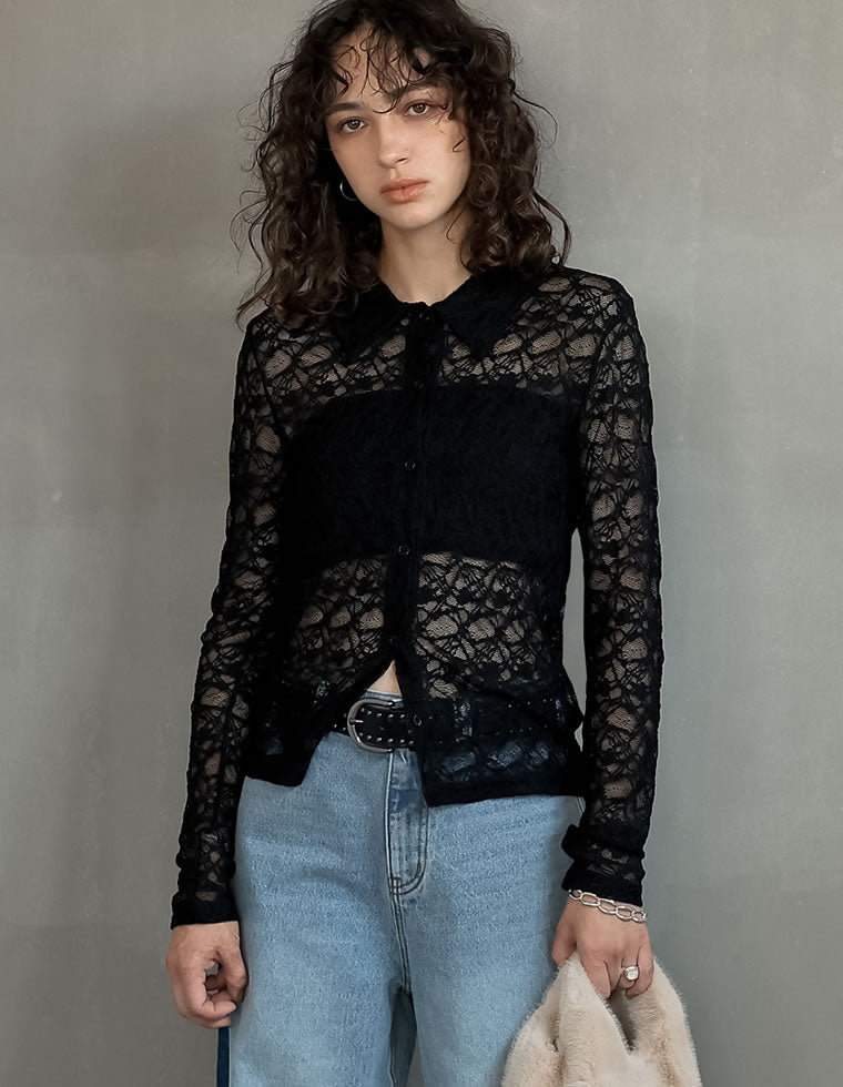 murral ストレッチレーストップス MURRAL ストレッチレーストップス - メルカリ