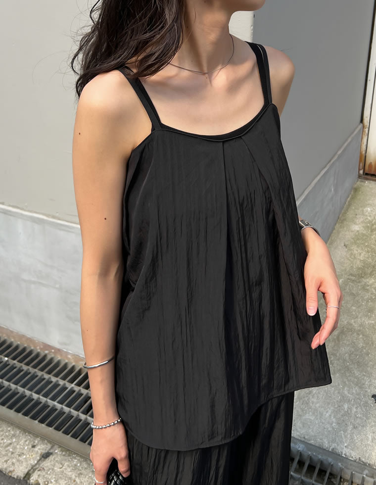 撥水加工キャミ×パンツセットアップ - オールインワン通販 | 人気