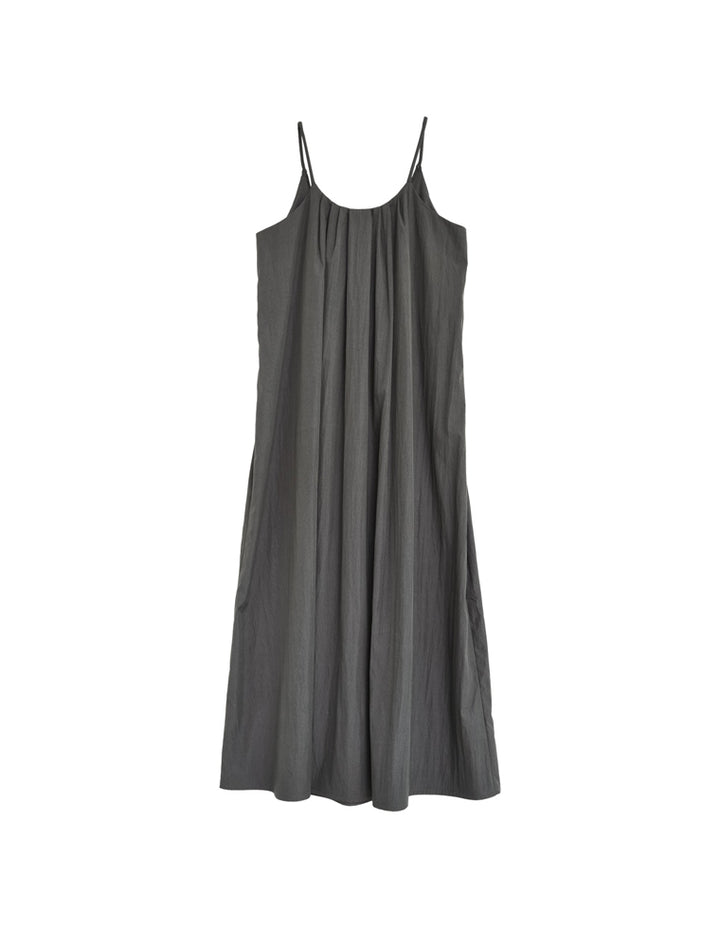 【TIME SALE 10%OFF ¥5,498⇒¥4,948】[撥水加工][低身長サイズ有]タフタナローキャミワンピース ワンピース 人気レディースファッション通販 リエディ
