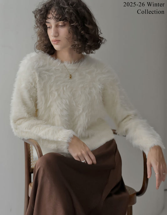 [2025 WINTER PRE ORDER]シャギーニットトップス トップス 人気レディースファッション通販 リエディ