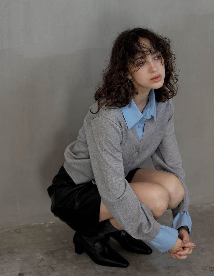 [2025AW COLLECTION]フェイクレザータックハーフパンツ パンツ 人気レディースファッション通販 リエディ