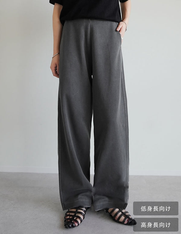 [低身長/高身長サイズ有]ライトダンボールワイドパンツ パンツ 人気レディースファッション通販 リエディ