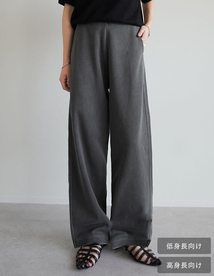 [低身長/高身長サイズ有]ライトダンボールワイドパンツ パンツ 人気レディースファッション通販 リエディ