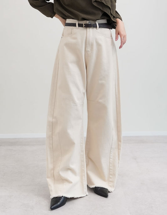 カツラギバレルレッグカーブパンツ