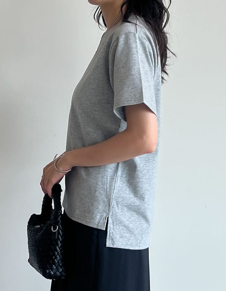 [UVカット][汗じみ防止][両面撥水加工]コットン天竺半袖Tシャツ[mb] トップス 人気レディースファッション通販 リエディ