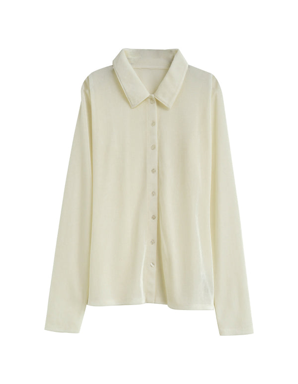 シアーベロアシャツ[mb] トップス 人気レディースファッション通販 リエディ