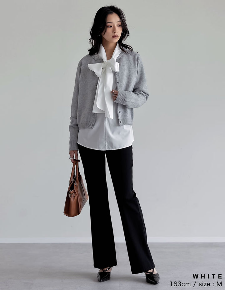 ブロードボウタイブラウス[mb] トップス 人気レディースファッション通販 リエディ