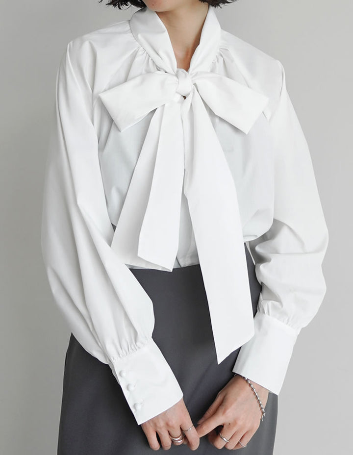 ブロードボウタイブラウス[mb] トップス 人気レディースファッション通販 リエディ