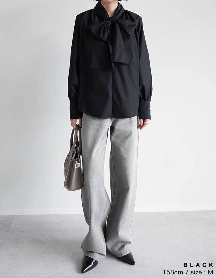 ブロードボウタイブラウス[mb] トップス 人気レディースファッション通販 リエディ