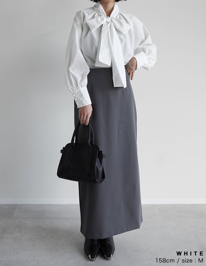 ブロードボウタイブラウス[mb] トップス 人気レディースファッション通販 リエディ