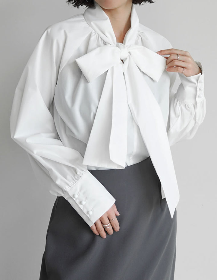 ブロードボウタイブラウス[mb] トップス 人気レディースファッション通販 リエディ