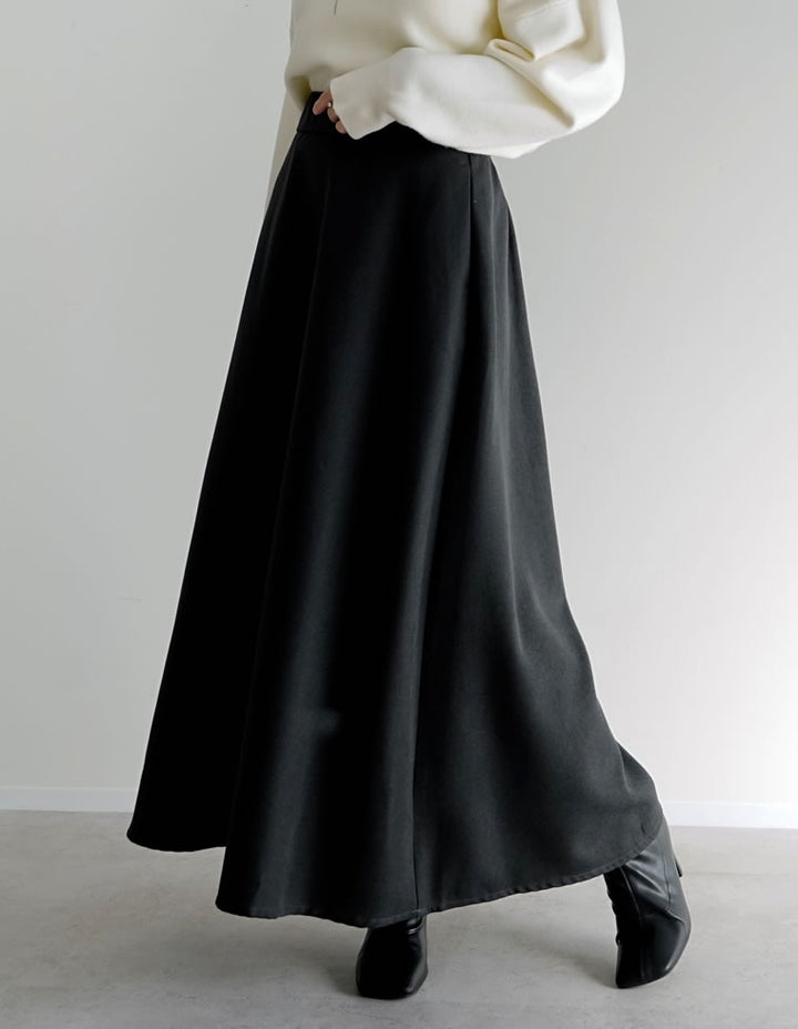 [低身長サイズ有][アルガンオイル加工]微起毛ツイルフレアスカート スカート 人気レディースファッション通販 リエディ