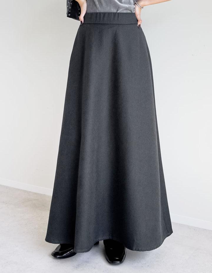 [低身長サイズ有][アルガンオイル加工]微起毛ツイルフレアスカート スカート 人気レディースファッション通販 リエディ