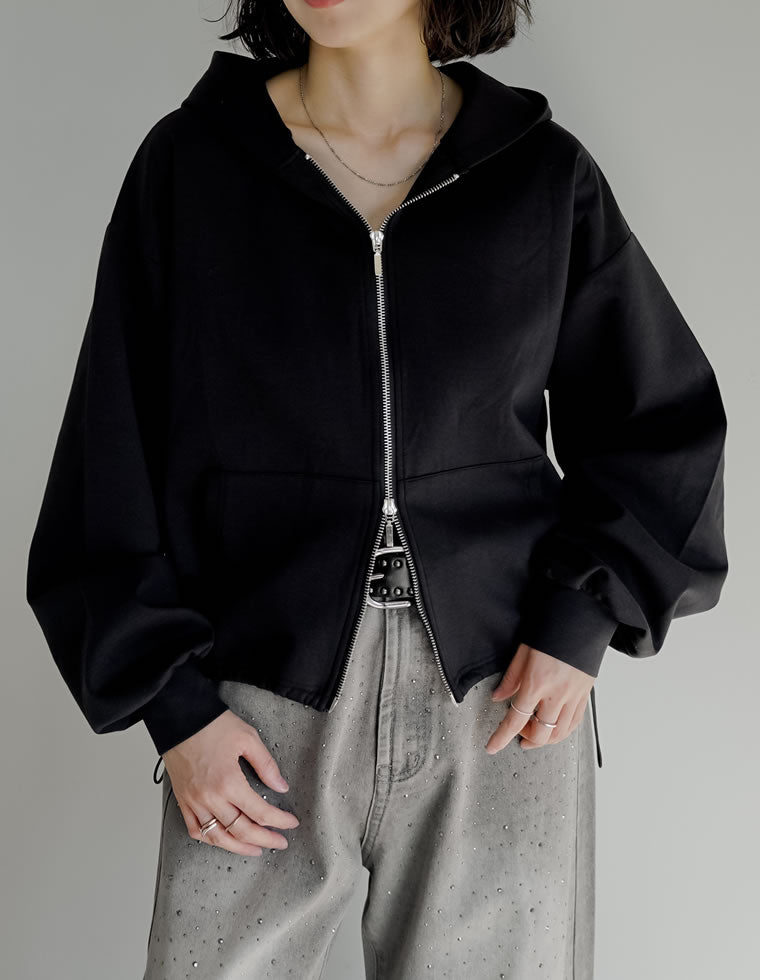 ダンボールダブルジップフーディー - トップス通販 | 人気レディース