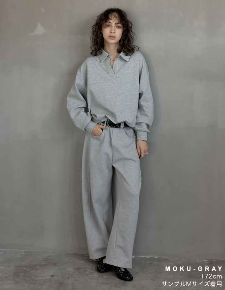 [2025AW COLLECTION][低身長/高身長サイズ有][イージーケア]2WAYダンボールベルトループ付きワイドパンツ パンツ 人気レディースファッション通販 リエディ