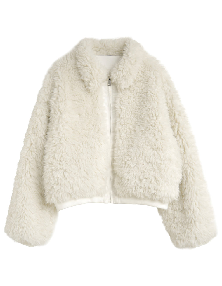 カーリーフォーファーブルゾン - ジャケット/アウター通販 | 人気