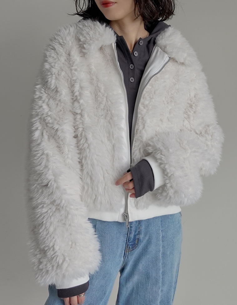 カーリーフォーファーブルゾン - ジャケット/アウター通販 | 人気