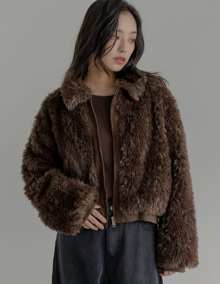 カーリーフォーファーブルゾン - ジャケット/アウター通販 | 人気