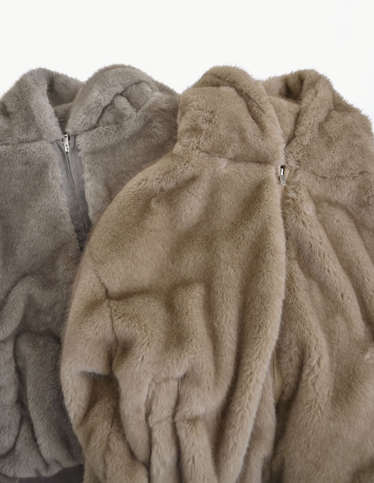 リエディー　フォーファーフーディーブルゾン　2025 Re:EDIT（リエディ） ブルゾン アウター 「2025AW COLLECTION」フォー