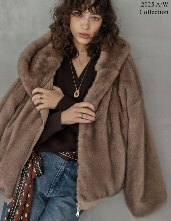 [2025AW COLLECTION]フォーファーフーディーブルゾン