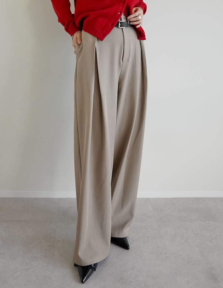 ストレッチツイルクロスワイドパンツ - パンツ通販 | 人気レディース