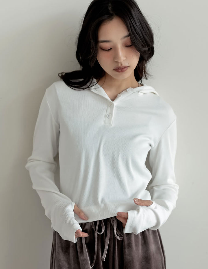 [2025AW COLLECTION][汗じみ防止][UVカット]リブカットソーフーディトップス トップス 人気レディースファッション通販 リエディ