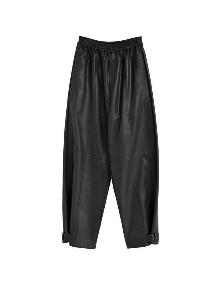 フェイクレザーアンクルベルトパンツ - パンツ通販 | 人気レディース