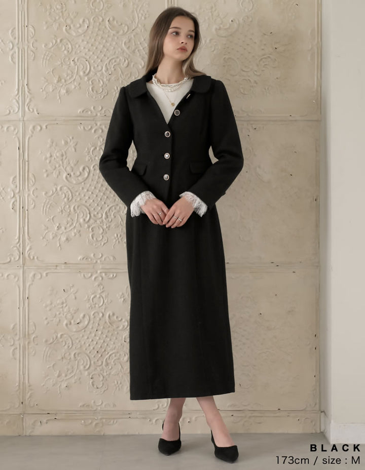 [MEISM by Re:EDIT][2025AW COLLECTION]ドビーツイードフラットカラージャケット ジャケット/アウター 人気レディースファッション通販 リエディ