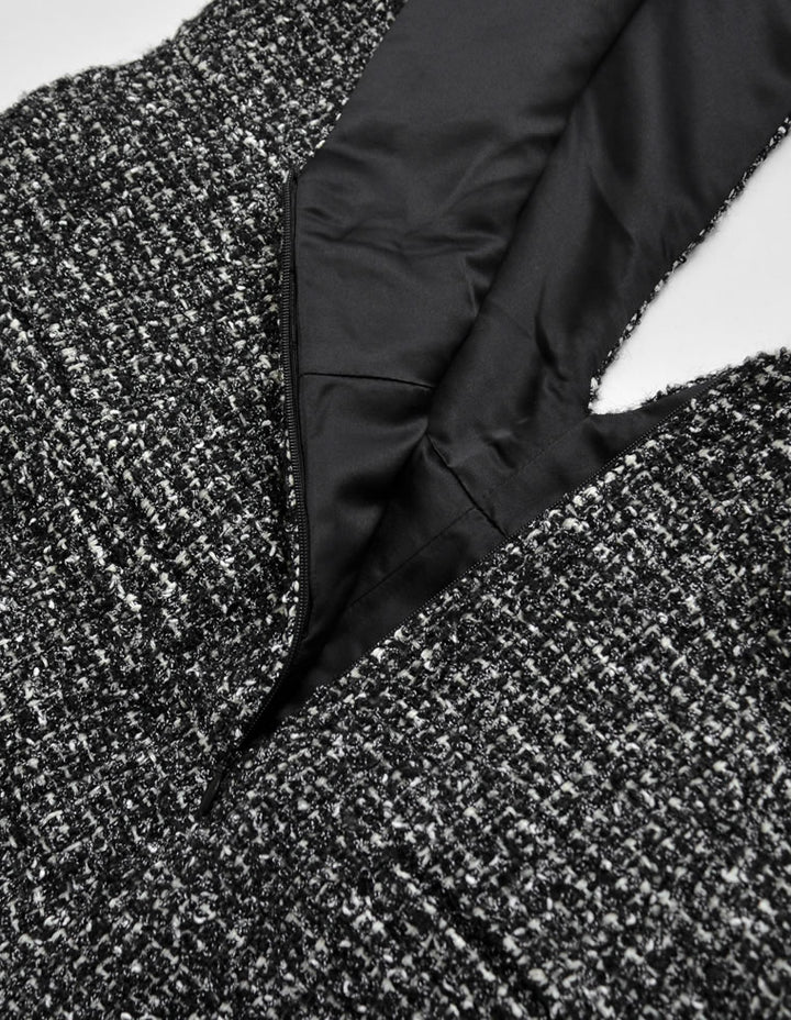 [MEISM by Re:EDIT][2025AW COLLECTION][低身長/高身長サイズ有]ツイードフレアオールインワン オールインワン 人気レディースファッション通販 リエディ