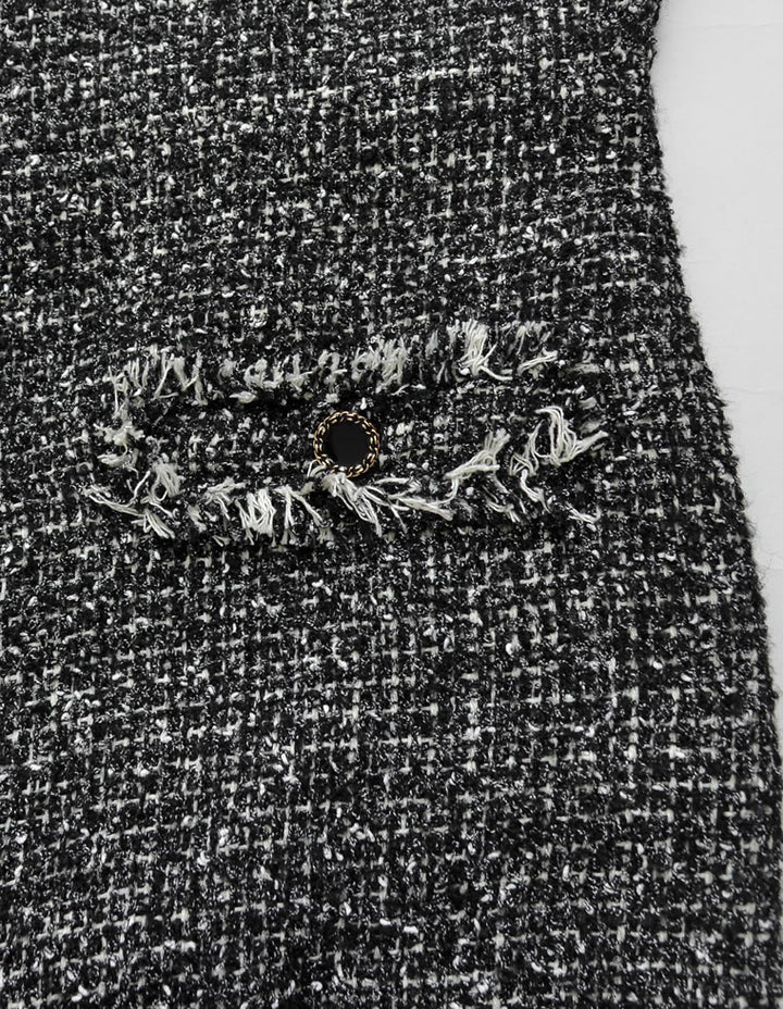 [MEISM by Re:EDIT][2025AW COLLECTION][低身長/高身長サイズ有]ツイードフレアオールインワン オールインワン 人気レディースファッション通販 リエディ