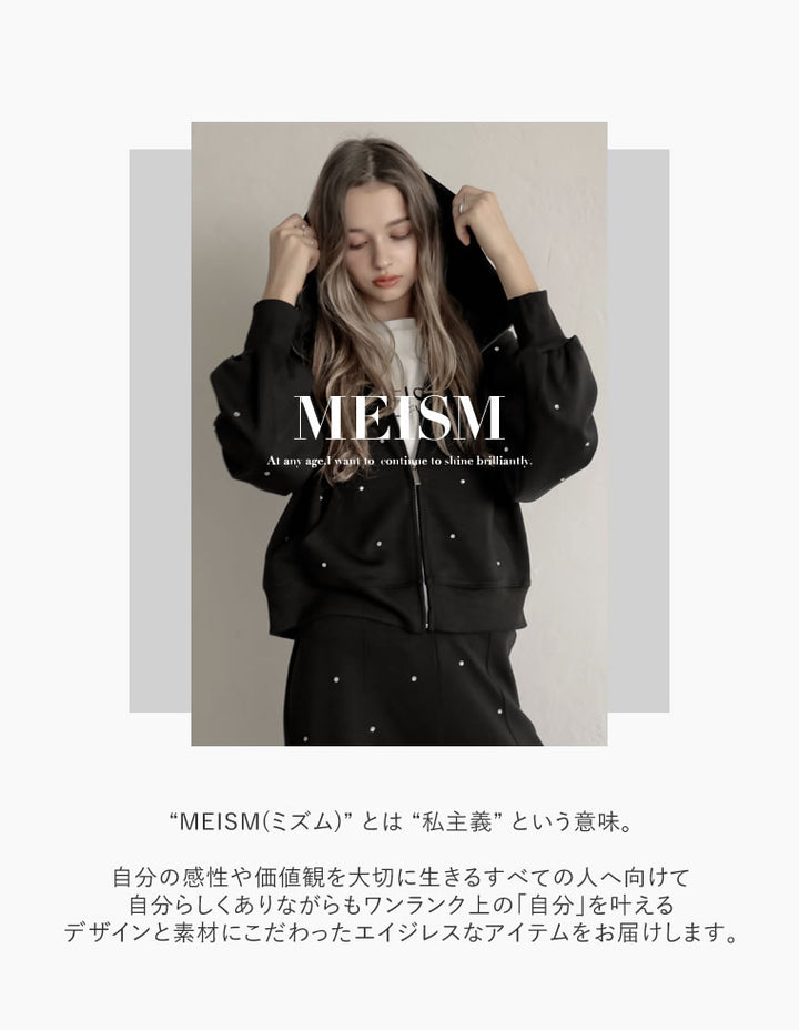 [MEISM by Re:EDIT][2025AW PRE ORDER]レースクルーネック袖フリルブラウス[mb] トップス 人気レディースファッション通販 リエディ