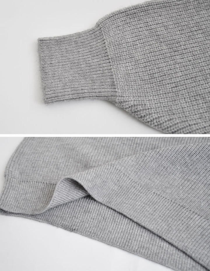 [2025AW COLLECTION][静電気防止]深Vネックニットプルオーバー トップス 人気レディースファッション通販 リエディ