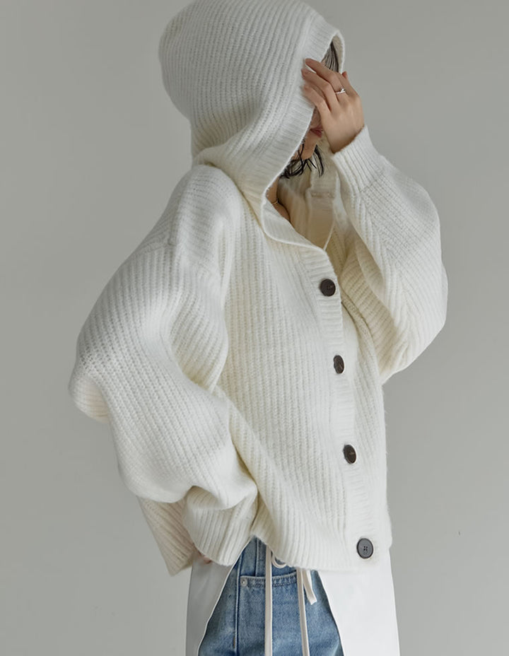[2025AW COLLECTION][静電気防止][新色追加]フーディニットカーディガン トップス 人気レディースファッション通販 リエディ