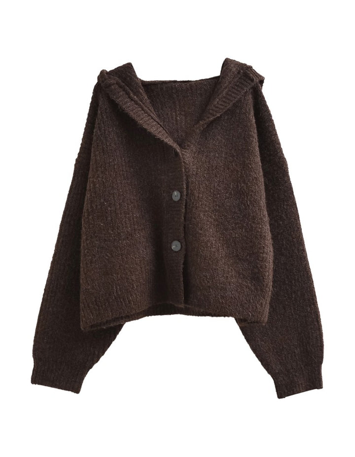 [2025AW COLLECTION][静電気防止][新色追加]フーディニットカーディガン トップス 人気レディースファッション通販 リエディ