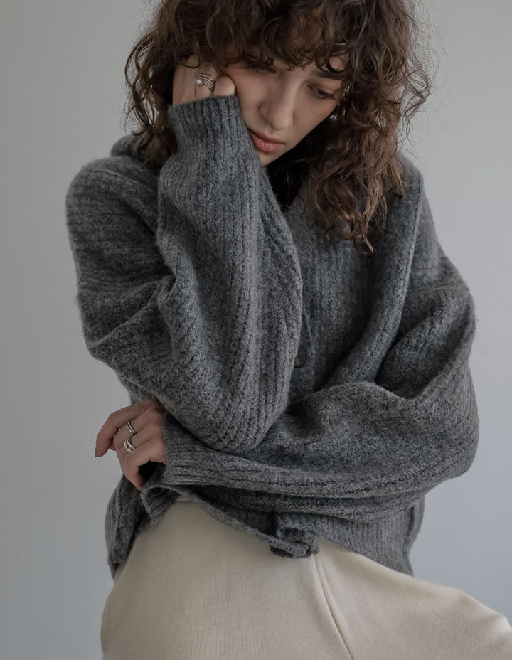 [2025AW COLLECTION][静電気防止][新色追加]フーディニットカーディガン トップス 人気レディースファッション通販 リエディ