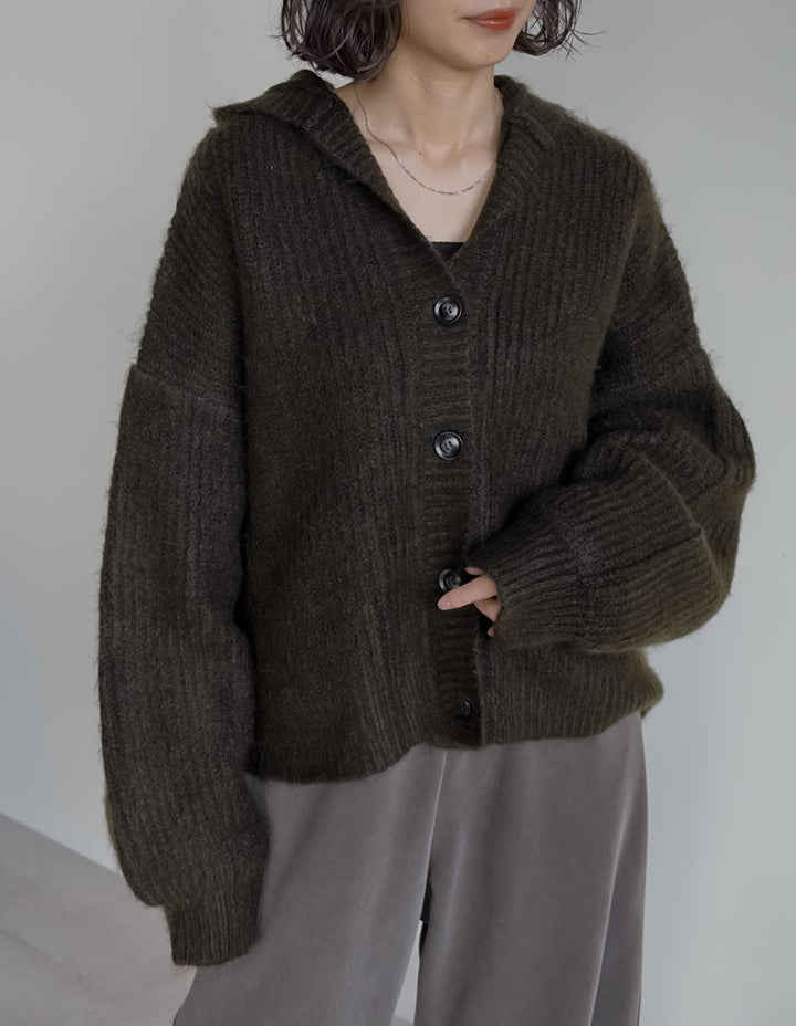 [2025AW COLLECTION][静電気防止][新色追加]フーディニットカーディガン トップス 人気レディースファッション通販 リエディ