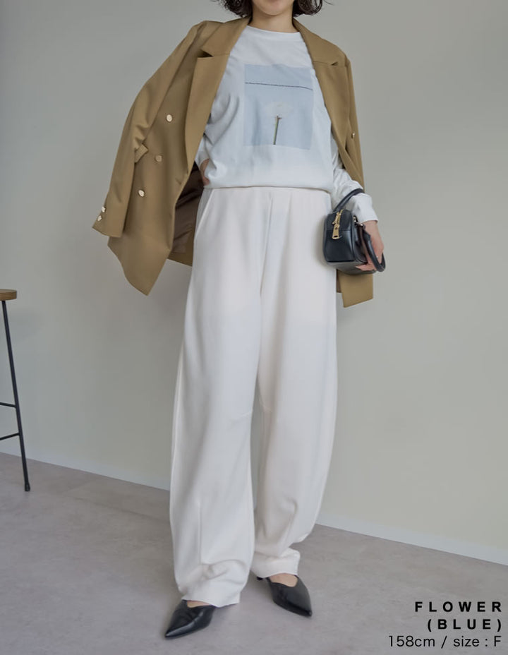 ≪20日11:59まで！期間限定ポイント10%UP対象≫[2025AW COLLECTION]フォトプリントアソート長袖Ｔシャツ[mb] トップス 人気レディースファッション通販 リエディ